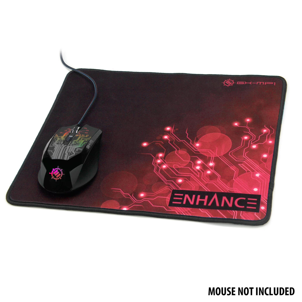 Pro Red Gaming Mouse Pad Extended - Precision Tracking Surface , Non-Slip Base , Anti-Fray Stitching for World of Warcraft: Legion , Battlefield 1 , Dota 2 , League of Legends and More