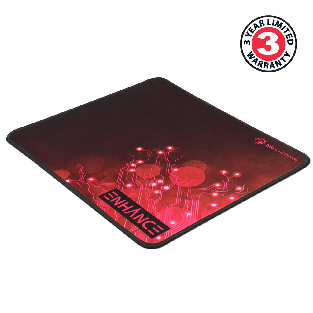 Pro Red Gaming Mouse Pad Extended - Precision Tracking Surface , Non-Slip Base , Anti-Fray Stitching for World of Warcraft: Legion , Battlefield 1 , Dota 2 , League of Legends and More