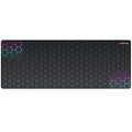 Gaming Mouse Pad Large with Stitched Edge Non-Slip Rubber Base Extended Desk Mat Keyboard Mousepad for Office Home Computer