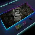 Dollar Mouse Pad XXL RGB Gaming Mouse Pad Gamer Accessories Large LED Light Mousepads PC Computer Desk Mat with Backlit