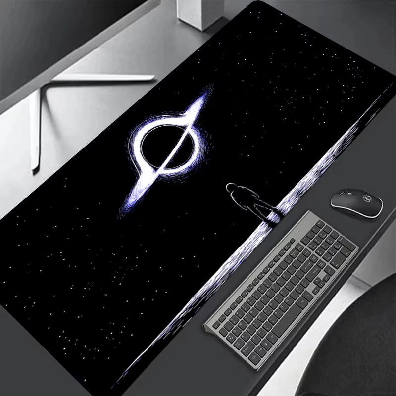 Universe Mouse Pad Gaming Astronaut Mousepad Keyboard Mats Space Desk Pads XXL 80X30Cm Deskmat for Computer Mousepads Big Carpet