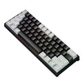 Gaming Keyboard 60 Percent, Wired Ultra-Compact Mechanical Keyboard 61 Keys,Rgb Backlit with Blue Switch Mini Keyboards for Windows Macos Linux-Easy to Carry on Trip